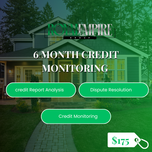 6 Month Credit Monitoring